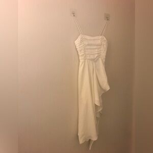 *3 for 25 Bundle and Save.Wayf Asymmetrical White Dress
